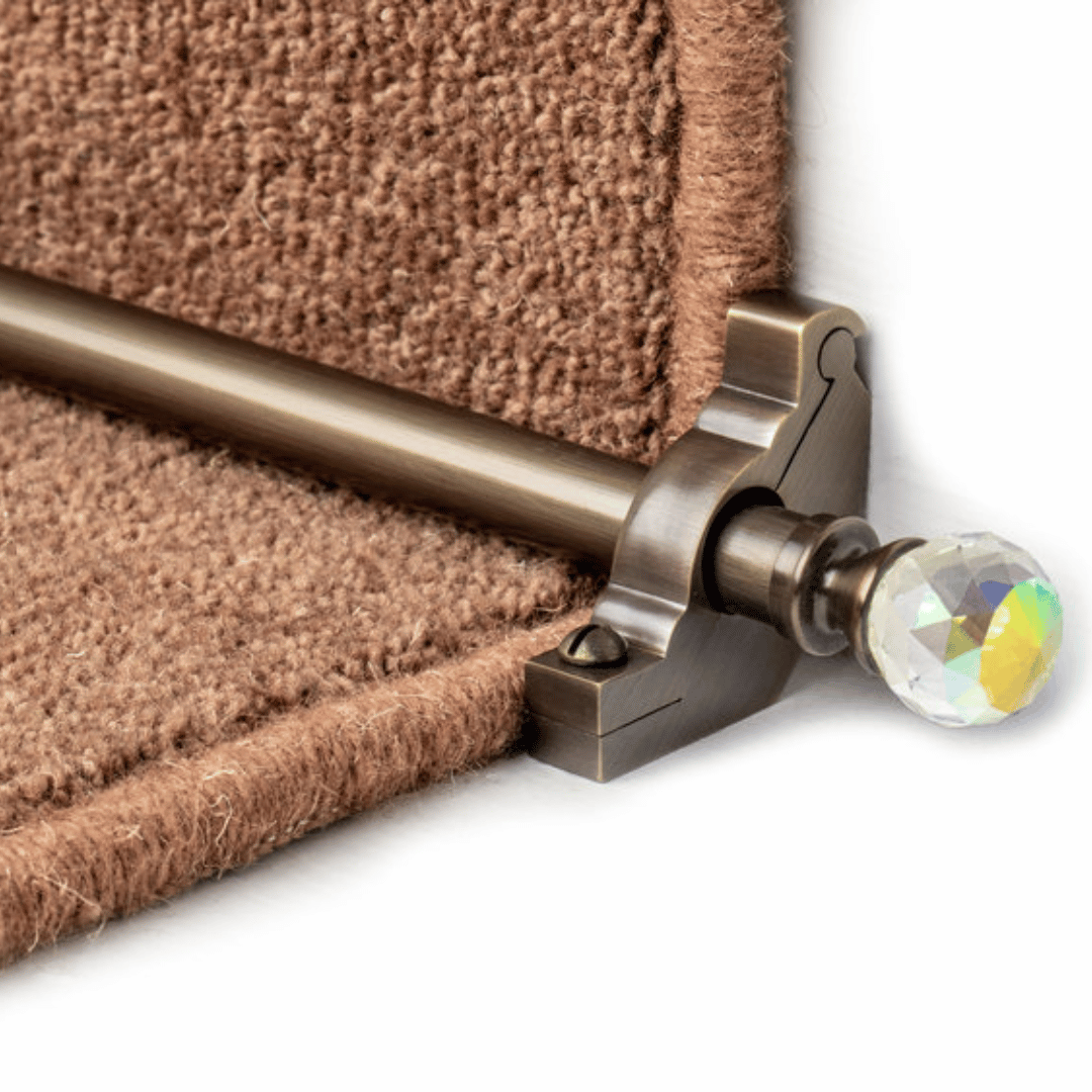 Crystal Rainbow Stair Runner Rods